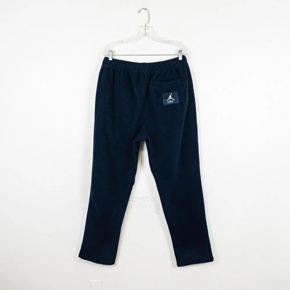 Jordan x Union LA Logo Track Jacket & Pant Set Fleece Navy size Large